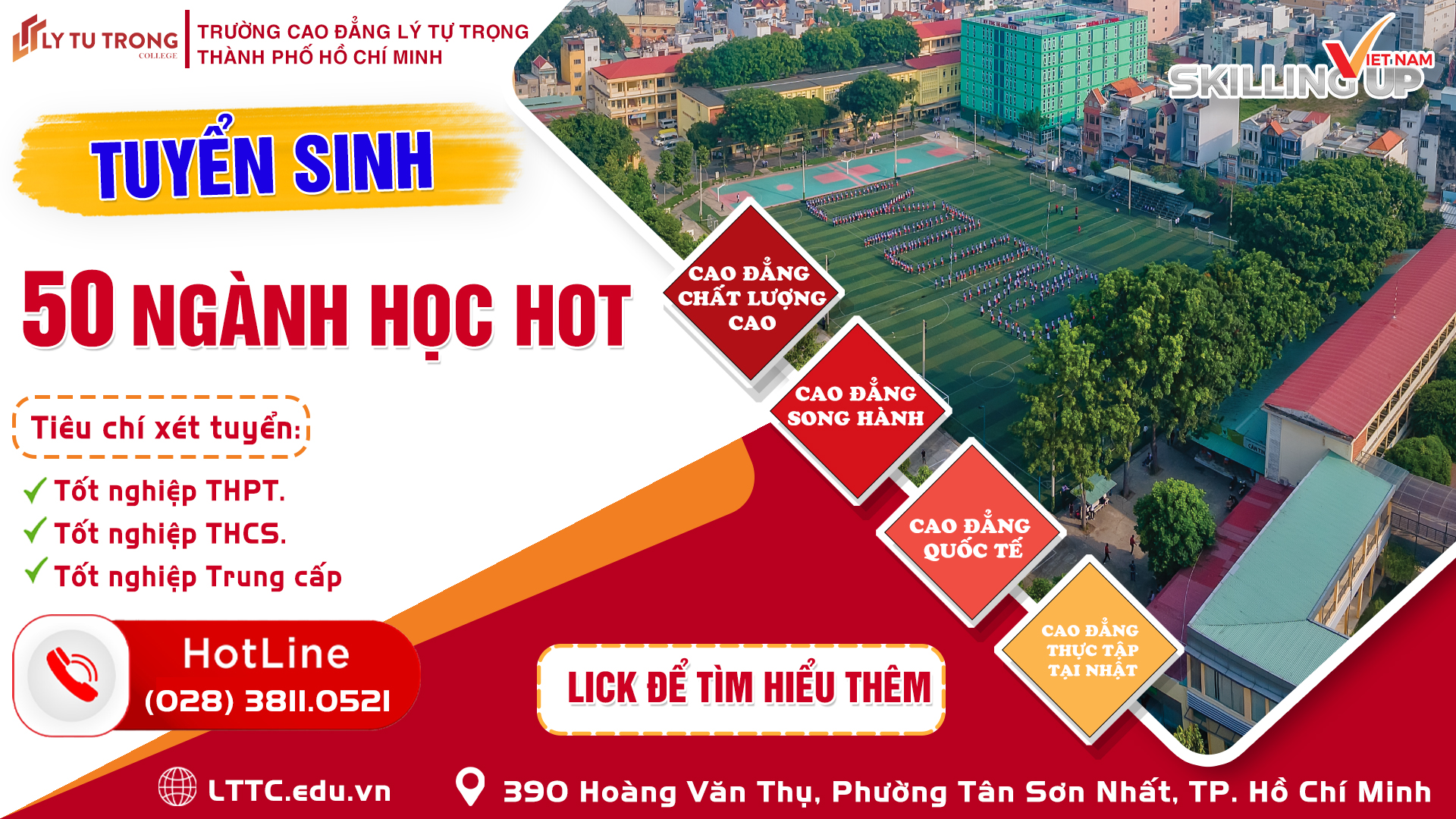 50 ngành học Hot